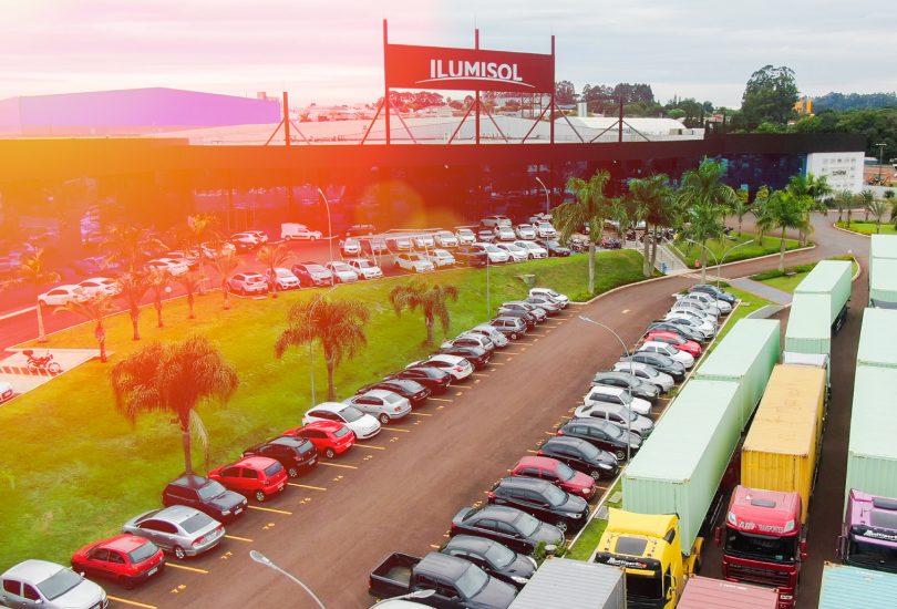 Sede da Ilumisol em Cascavel, no Paraná